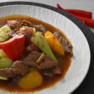Rindfleisch  mit Auster Sauce