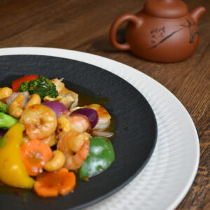 Hummerkrabben mit Kung-Bao Sauce