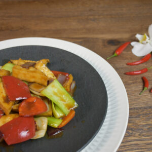 Tofu mit Austernsauce
