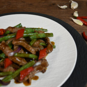 Rindfleisch mit Si-Chung Art Sauce